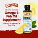 Barlean's Omega 3 Fish Oil Liquid Supplement - Lemon Crème - 8 Oz. - Buy Online on GoSupps.com
