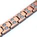 MagnetRX Pure Copper Magnetic Therapy Bracelet for Arthritis & Carpal Tunnel Relief - Men's Leo Style, Adjustable Length - Includes Sizing Tool - Buy Online on GoSupps.com