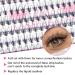 20D-C-07 Individual Eyelashes - 120 Clusters of DIY Extensions for Stunning Eyelash Looks at Home | 20D 0.07mm 14mm - Buy Online on GoSupps.com
