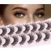 Yawamica 16MM C Curl Mink Lashes - Natural Wispy Medium Volume False Eyelashes, 8 Pairs Pack - Buy Online on GoSupps.com