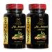 Longjack Tongkat Ali for Men Plant-based stamina support capsules - Traditional Extract for a Naturally Balanced Routine - Eurycoma longifolia supplement - 2 Bottles 120 Capsules