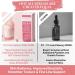 PDRN Pink Peptide Serum with Salmon DNA EGF Argireline & Matrixyl 3000 Pink PDRN Serum Skin Care for Glowing Skin Anti-Aging Hydrating Brightening Skincare with Argireline Peptide Matrixyl - Buy Online on GoSupps.com