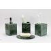 Kleo Luxury 4-Part Bathing Accessories Set | Green Liquid Soap Dispenser Toothbrush Holder Cup & Soap Shell | Premium Bathroom Accessories - Buy Online on GoSupps.com
