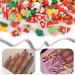 Resin Ornaments For Nail Art 1Bag Christmas In Various Designs Nails Ornaments Festive Nail Art Supplies - Buy Online on GoSupps.com