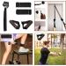5pcs Resistance Bands Set with Handles | 150LBS Strength Training Tubes for Men and Women | Home Workout Equipment - Buy Online on GoSupps.com