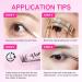 Lash Clusters DIY Eyelash Extension Kit - 110 Natural Look D Curl Individual Wispy Mega Volume Clusters - Mixed Length Reusable At-Home Lash Extension - A-VM05 - Buy Online on GoSupps.com