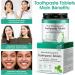Buy 150pc Fluoride-Free Chewable Toothpaste Tablets | Eco-Friendly Travel Oral Care Tabs for Stronger Teeth - Buy Online on GoSupps.com