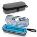 BAFASO Insulin Cooler Travel Case with a Slot Ice Pack (Holds a Pen or 3 Vials) Diabetic Bag for Insulin Pen and Other Supplies Gray