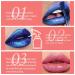 QIUFSSE Peel Off Lip Stain - Long Lasting Nude Lip Tint Matte Liquid Lipstick - Buy Online on GoSupps.com
