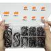 DAMIDEL 200Pcs/Box(Size:10/0... to...1/0 Strong Octopus Fishing Hooks Forged Steel/Barded Design Off-Set Point/Closed Eye Strong/Sturdy 10/0 8/0 6/0 5/0 4/0 3/0 2/0 1/0 Mixed Packaging