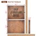JIMBON Our Adventure Book 180 Pages Scrapbook Photo Album Retro Style Embossed Letter Leather Cover Travel Diary Journal Scrap Book For Couples Memory Book For Anniversary Wedding Best Friend Gift 10.2 inch Brown - Buy Online on GoSupps.com