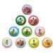 Pursonic Bath Bombs Gift Set- Handmade Natural and Organic Ingredients 10 Count