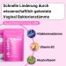 Ohtastic V-Biotics Vaginal Probiotics - 100 Billion KBE/g Lactic Acid Bacteria for Vaginal Health & Bacterial Vaginosis - 60 Capsules - Buy Online on GoSupps.com