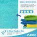 AIDEA Microfiber Cleaning Cloths 8PK - All-Purpose, Highly Absorbent, Lint-Free, Streak-Free Wash Cloth for House, Kitchen, Car, Window - 12in.x 12in. Blue-Orange - Buy Online on GoSupps.com