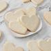 50-Pack Nut-Free Heart Shaped Smiley Sugar Cookies - Uniced for Allergy-Friendly Treats - Buy Online on GoSupps.com