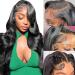 13x6 Lace Front Wigs Human Hair Pre Plucked 180 Density 26 Inch HD Body Wave Lace Front Wigs Human Hair 10A Frontal Wigs Human Hair wigs for Women Glueless Wigs Human Hair Pre Plucked Black wig 26 Inch 13x6 body wave lac...