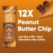 IQBAR Peanut Butter Chip Keto Protein Bars 12-Count Gluten Free Low Carb Vegan Snacks - Buy Online on GoSupps.com