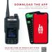 BTECH GMRS-PRO Waterproof Two-Way Radio with Bluetooth, GPS & GMRS Repeater Capabilities - Dual Band Receiver for Long Range Communication - Buy Online on GoSupps.com