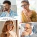 Stylish Blue Light Blocking Reading Glasses for Men & Women - Tortoiseshell Round Frame 2.5 - Buy Online on GoSupps.com