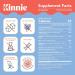 Kinnie Fueling Futures Bundle Pack - Multivitamin Calm and Immune Hydration - Sugar-Free with Probiotics Magnesium & Electrolytes - 90 Stick Packs - Buy Online on GoSupps.com