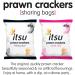 Itsu itsu Sweet Chilli Shrimp Crackers 60g (Pack of 6) - Buy Online on GoSupps.com