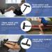 ABSORNY Nordic Curl Strap - Adjustable, 400lb Capacity for Hamstring & Ab Workouts - Strength Training Equipment for Men & Women - Buy Online on GoSupps.com