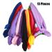 13-Piece Solid Color Knot Headband Set for Women and Girls - Rabbit Ear Hair Accessories in 13 Cute Colors - Buy Online on GoSupps.com