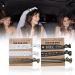 Newshun 12 x 3-Pack Bride Tribe Hair Ties - Bachelorette Party Favors Kit in Black - Set of 36 Bands - Buy Online on GoSupps.com