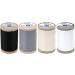 Coats & Clark Dual Duty XP Heavy Weight Thread 4-Pack - Black, White, Slate, Natural - 125yds Each - Buy Online on GoSupps.com