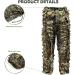 Upgrade 3D Lifelike Lightweight Ghillie Suit for Hunting/Shooting - Fits 5.9-6.2ft Tall - Hooded Camouflage Clothing for Jungle/Woodland Environments - Buy Online on GoSupps.com