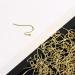 200 PCS 14K Gold Plated Hypoallergenic Earring Hooks for Jewelry Making with Earring Backs - Buy Online on GoSupps.com