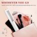 2-in-1 Hair Straightener Brush with Anti-Scald Technology | Fast Heating | 5 Temp Settings | Ceramic Straightening Comb for Women - White - Buy Online on GoSupps.com