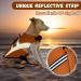 Alagirls Adjustable Dog Life Jacket Vest - Lifeguard Pet Lifebuoy for Swimming | Orange Sizes S (42-54cm Chest) - Buy Online on GoSupps.com