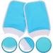FOMIYES Exfoliating Bath Gloves and Mitts Set - Blue Turkish Towel for Body Scrubbing & Shower - 2pcs Kit for Kids & Adults - Buy Online on GoSupps.com
