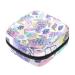 Guantierendiy Sea Turtle Seaweed Conch Sanitary Napkin Storage Bag Large Capacity Menstrual Cup Pouch Girls Travel Portable Small Makeup Sanitary Pads Organizer Color 5