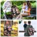 Luckits 2 Layer Waterproof Diaper Bag with Insulated Pockets - Multi-Function Baby Bag with USB Port & Stroller Strap - Buy Online on GoSupps.com