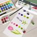 Watercolor Paint Set with 48 Premium Colors, Brushes, Palette, Paper Pad & eBook - Buy Online on GoSupps.com