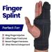 Metacarpal Finger Splint Hand Brace - Left Hand, Small/Med Size - Support for Broken Fingers, Wrist & Hand Injuries - Buy Online on GoSupps.com