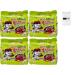 Value Bundle: SAMYANG Noodles - Hot Chicken Flavour Ramen Noodles - Buldak Noodles - Buldak Ramen - Instant Noodles - Instant Ramen - Korean Food - Custom Value Bundle Branded Pack of 20 Total (4 PACK JJAJANG) JJAJANG 4 PACK