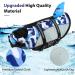 ALAGIRLS BlueCamo-Upgraded Dog Shark Life Jacket | Small Dog Swim Vest with Handle | Adjustable Reflective Cat Life Jacket for Swimming, Boating, and Pool Activities | Puppy Water Flotation Vest - Size S (Chest Girth 42-54cm) - Buy Online on GoSupps.com