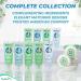 EcoEarth Spring Breeze Soap, Shampoo & Conditioner Set - 1 oz (150 Pieces) | Hotel Travel Size Body Soaps Kit | Refreshing Hospitality Toiletries Bulk - Buy Online on GoSupps.com