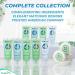 EcoEarth Round Soap Bars 2in1 Shampoo & Conditioner Set - 100 Eco-Friendly Hotel Toiletries (Spring Breeze 2 pcs - Buy Online on GoSupps.com