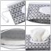 FEBSNOW Baby Wipe Dispenser 4 Pack - Portable & Refillable Holder for Travel - Reusable Wet Wipe Pouch (Geometric Multicolor) - Buy Online on GoSupps.com