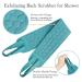 S&R PLKOP Exfoliating Back Scrubber, Glove & Loofah Set for Women - 3 Piece Green Bath Body Scrubber (31.5 * 3.7 inch) - Buy Online on GoSupps.com
