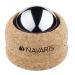 Navari's massage ball with cork bracket - massage ball ball for massage hard - massage roller fascia ball for back neck - hot and cold