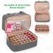 BAFASO Nail Polish Organizer & Lamp Carrying Case - Holds 40 Bottles - Gray (BAG ONLY) - Buy Online on GoSupps.com