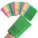 Wllhyf Korean peeling gloves 12 pieces body peeling peeling gloves colorful reusable bathing towel Italian towel for deep cleaning dead dry skin cells