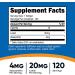 Nutricost Zeaxanthin with Lutein 20mg 120 Softgels - Non-GMO & Gluten Free - Buy Online on GoSupps.com