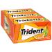 Trident Tropical Twist Sugar-Free Chewing Gum with Xylitol 39g - 14 Sticks - Buy Online on GoSupps.com