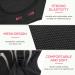 Milist Women's Armpit Pads - Absorbent Sweat Pads for Stains & Odor | Breathable & Comfortable Forearm Pads (M 1 Pack Black) - Buy Online on GoSupps.com